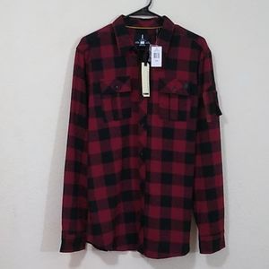 I jeans by Buffalo Lumberjack Flannel - Red - Med
